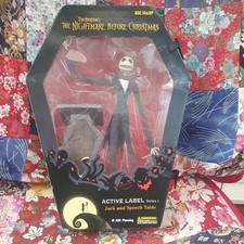 JUN Planning Nightmare Before Christmas Jack Skellington figure, boxed htf