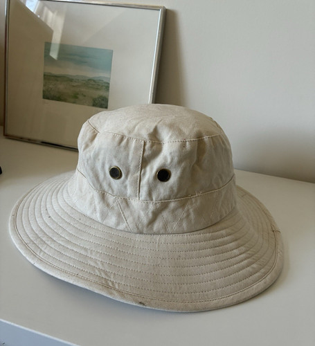 Joules cream wide brim hat - joules,