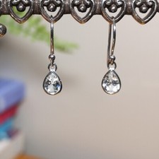 Petalite Sterling Silver Earrings
