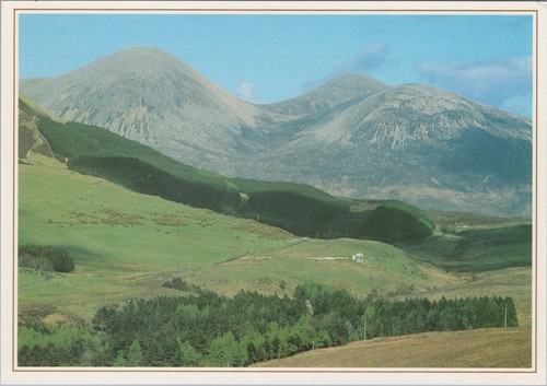 Scotland postcard red - scotland,