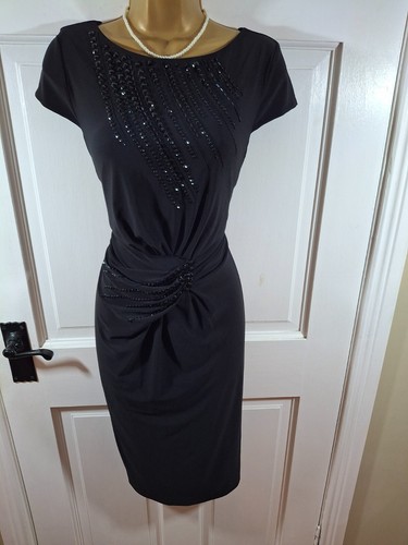 Libra black beaded - libra, lined