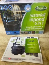 BLAGDON INPOND 6 IN 1 UV FILTER PUMP SYSTEM POND UVC CLARIFIER KOI 9000 LITRE