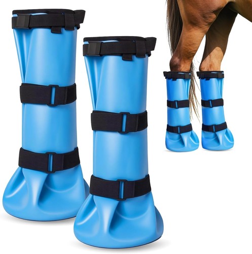 Hoof soaking boot poultice - soaking, boot,