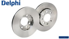 2x DELPHI Brake Discs Front