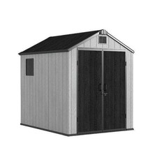 6x8 Garden shed apex plastic