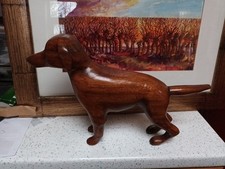 Wooden Hand Carved dog