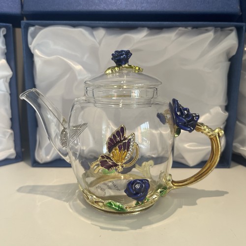 Glassyfi glass tea - tea, blue