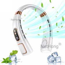 Neckband Fan Bladeless Lazy