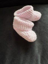 Crochet Hand Made Baby Booties