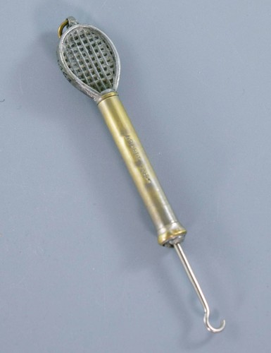 Antique white metal propelling - antique,