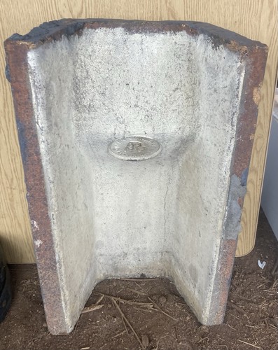 Fireplace back brick inch - back,