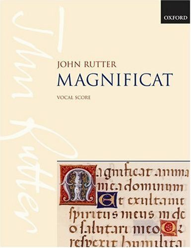 Magnificat vocal score by - vocal,