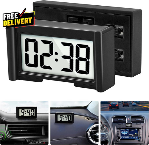 Small digital clock mini - digital, car