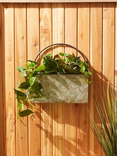 Rectangle galvanized wall - rectangle,