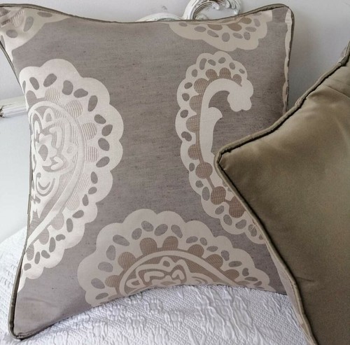 Emperor paisley cushion - paisley,