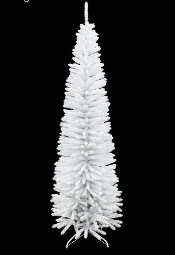 White christmas tree - white,