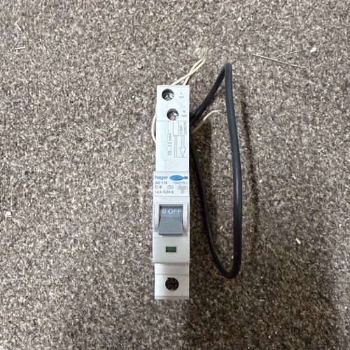 Hager amp 30ma rcbo - hager, 6