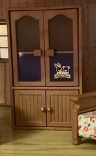Sylvanian Families Maple Town Living Room Cabinet Bandai Vintage    Epoch