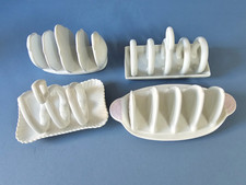 4 x Vintage Ceramic Toast