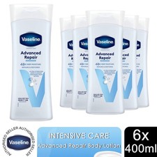 Vaseline Intensive Care Body Lotion, Advanced Repair, 6 Pack, 400ml