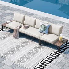 Garden Furniture Patio Furniture Corner Sofa Lounge Set In/Outdoor Furniture Set