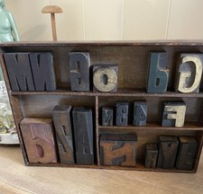 Vintage Small Printers Display