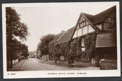 Postcard cobham esher - cobham,