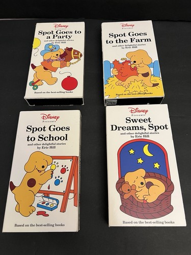 Disney spot vhs lot - lot, 4