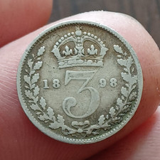 1898 Queen Victoria Old Veiled