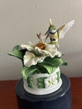 Vintage Porcelain Music Box