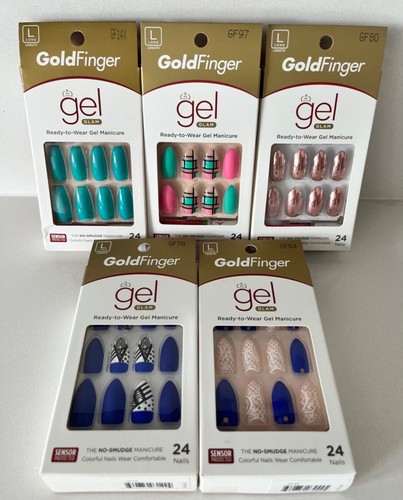 Kiss goldfinger gel - gel, false