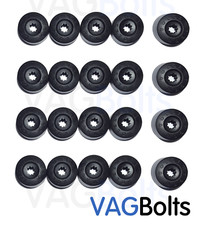 Genuine VW Wheel Nut Bolt Plastic Cover Caps x20 20x Golf Passat Scirocco 