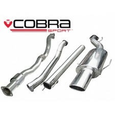 Vauxhall Astra G GSi/T (Hatch) Turbo Back Cobra Exhaust (SportsCat/Non-Res)VZ03b