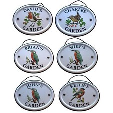Garden sign personalised - garden, gift