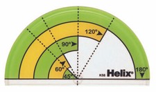 Helix Primary Protractor 180