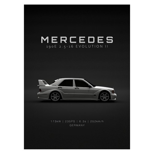 Mercedes 190e evolution - mercedes,