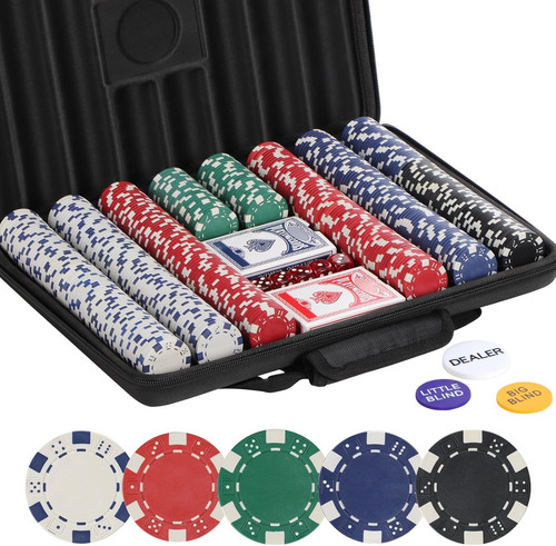 500 pcs poker - set, with