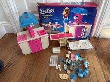 Vintage 1984 Barbie Dream Kitchen w/ Original Box & accessories