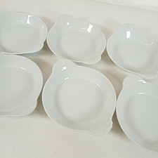 6 x Pillivuyt France Porcelein