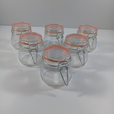 6pcs 5oz Glass Jars with Lids