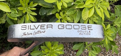 John letters silver goose - john,