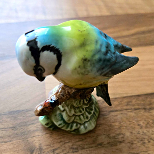 Beswick blue tit ceramic - beswick,