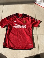 Adidas Manchester United 2023/24 Home Shirt - Man Utd - Boys Size 13/14