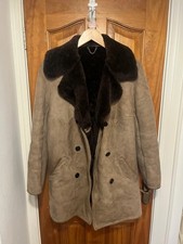 Lamb skin suede coat medium