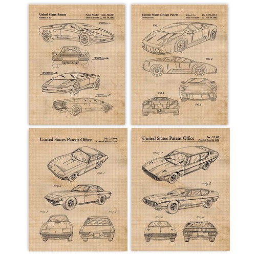 Classic lamborghini car - classic,