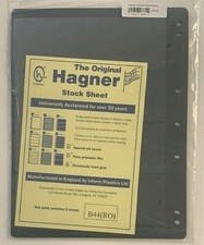 Hagner Black 4 Pocket Stock