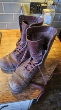 Reproduction  Jump Boots WW2 US  Airborne Reenactment Boots UK 7