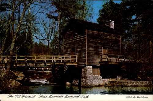 Old grist mill - grist, mountain