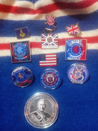 Glasgow rangers x10 pin - rangers,