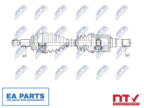 Drive shaft for - drive,